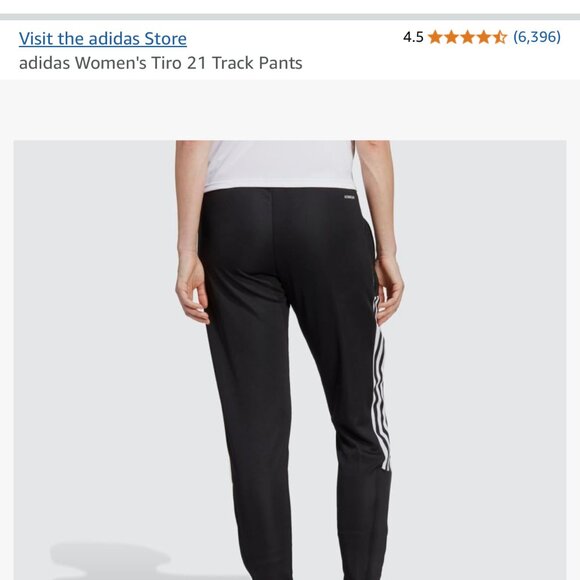 adidas Women's Tiro 21 Track Pants Size M like new - Picture 9 of 9
